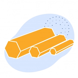 Стальной шестигранник горячекатаный 28.5 мм 40Х ГОСТ 2879-2006