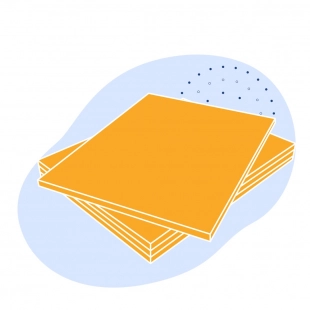 Текстолит листовой электротехнический 1.4 мм ВЧ ГОСТ 2910-74