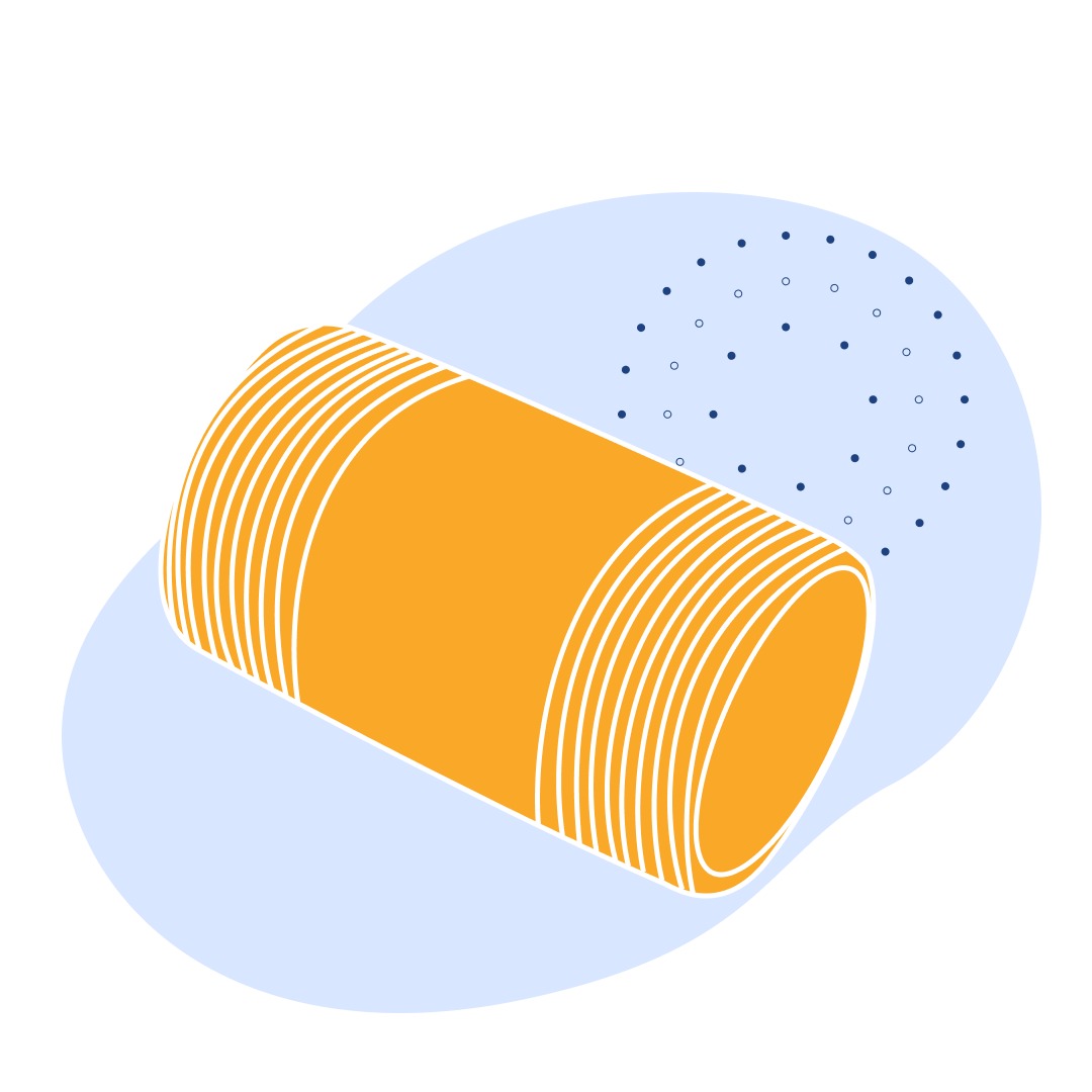 Сгон оцинкованный Ду 40 мм