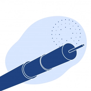 Радиочастотный безгалогенный кабель 4.8 мм 75 Ом РК 75-4.8-319нг(А)-HF