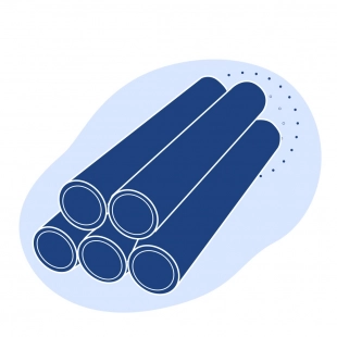 Труба нержавеющая хромированная 220х14 мм 08Х20Н14С2 ГОСТ 9941-81