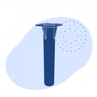 Закладная деталь фундамента ЗДФ-0.377-3.0 Осф-1300