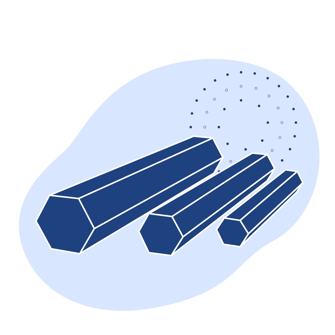 Алюминиевый шестигранник 95 мм AW-2011 EN 573-3