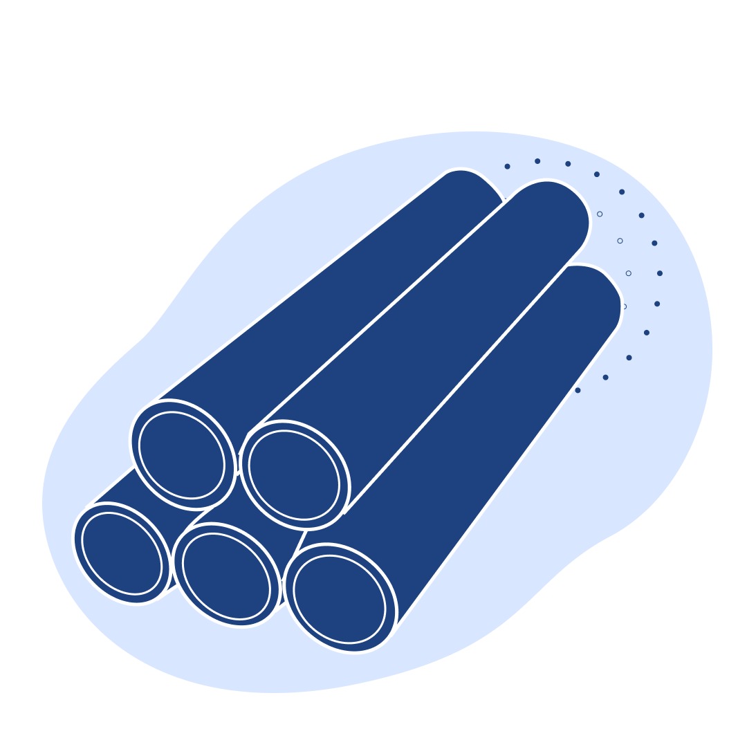 Реакционная труба 1500 мм 20Х25Н20С