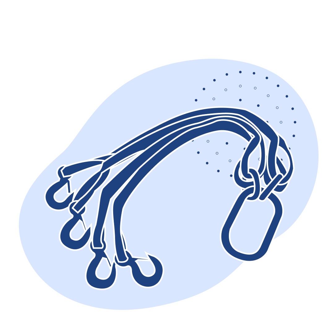 Строп текстильный 4СТ 2 м 2.5 т